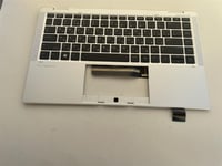 For HP EliteBook x360 1040 G8 M46731-251 Palmrest Top Cover Keyboard Russian NEW