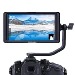 Feelworld F5 5" 4K HDMI camera monitor with powerOption and Swivel Tilt Arm