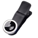 rongweiwang 3-in-1 Universal phone Camera Clip-on Lens Kit 180° fish eye lens Phone Fish Eye Lens 0.67X Wide Angle Macro Lens