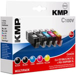 KMP C100V Multipack kompatibel mit Canon PGI-550/CLI-551 XL