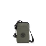 Kipling Extra Small Phone Bag TALLY Crossbody in GREEN MOSS RRP £39