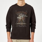 Looney Tunes Wile E Coyote Guitar Arena Tour Sweatshirt - Black - L - Black