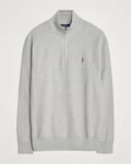 Polo Ralph Lauren Half Zip Cotton Pullover Andover Heather