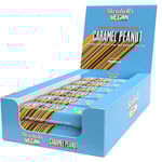 12 X Barebells Vegan Protein Bar 55 G Caramel Peanut