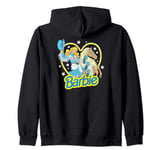 Barbie - Retro Western Cowgirl With Horse And Heart Zip Hoodie