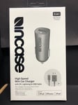 Genuine Incase High Speed Lightning MFi-Certified 2.4A Car Charger for iPhone