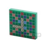 Custom Printed Tile 2x2 Scrabble Board