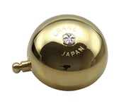 Crane Bell Karen Brass Bicycle Bell with Steel Band Mount - Gold, 5.0 cm