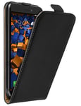 mumbi Etui à clapet pour Huawei P8 lite 2017 - Étui de protection à rabat Flip Style noir