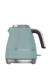 Cosmopolis Retro Dome Kettle Duck Egg Blue & Chrome