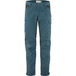 Fjällräven Mens Kaipak Trousers (Blå (UNCLE BLUE-DARK GREY/520-030) 52 lang)