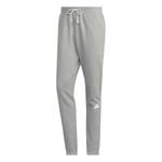 adidas Träningsbyxor Fleece - Grå/Vit, storlek X-Large