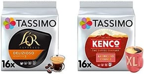 L OR Espresso Delizioso Coffee Pods Pack Of 5 Total 80 Coffee Capsules Kenco Am