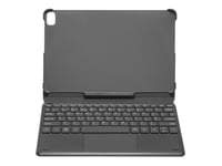 Doro - Tangentbord Och Foliefodral - Med Pekplatta - Pogo Pin - Qwerty - Nordisk - Svart Tangentbord, Svart Fodral