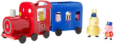Peppa Pig 674 06152 Miss Rabbits Train and Carriage Toy, Multicolor