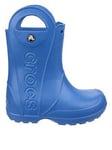 Crocs Handle It Rain Boots - Blue, Blue, Size 9 Younger