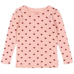 Konges Sløjd GOTS Minnie Långärmad Topp Amour Rouge | Rosa | 7-8 years