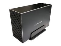 Lc-Power Lc-35U3-Raid-2, Hdd-Hölje, 3.5", Sata, Serial Ata Ii, Serial Ata Iii, 5 Gbit/S, Usb-Anslutning, Svart