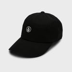 VOLCOM - Womens Circle Stone Dad Cap - One Size - Black - Summer Baseball Hat