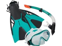 Schildkrot SFS Snorkel Set CAYMAN turq 3-part L/XL
