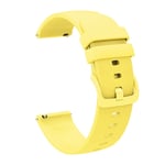 SKALO Silikonarmband till Huawei Watch GT 2 46mm - Gul