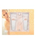 Jennifer Lopez Womens Glow 3 Piece Gift Set: Eau De Toilette 50ml - Body Lotion 75ml - Shower Gel - Orange - One Size