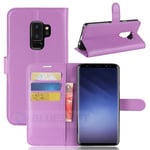 samsung Samsung S9 Plus PU Wallet Case Purple