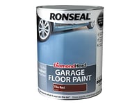 Ronseal DHGFPTR5L Diamond Hard Garage Floor Paint Tile Red 5 Litre