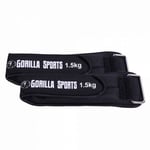 Gorilla Sports Håndleddsvekt Ankelvekt Ankelvekt - 0,5-2kg