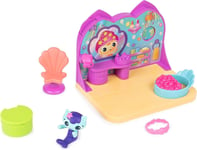 Gabbys Dollhouse 6068286 Spa Room Playset, with Mercat Figure, Surprise Dollhou