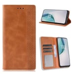 Bofink Vintage läder OnePlus Nord N10 5G fodral - Brun Brun