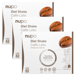 3 x Nupo Diet Shake Caffe Latte (960g)