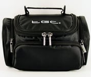 New TGC ® Jet Black Deluxe Shoulder Carry Case Bag for the Canon LEGRIA HF M56 Camcorder & Accessories - Cables - Charger - Batteries - Memory Card - Etc.