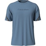 Calvin Klein Sport PW Active Icon T-shirt Blå polyester Small Herr
