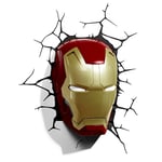 Vogue.oy Marvel Avengers Iron Man Mask Helmet 3D Deco Wall Light/Nightlight
