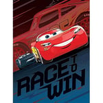 Cars 3 Race to Win 60 x 80cm Canvas Print, Cotton Blend, Multi-Colour, 60 x 80 cm