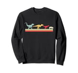 Dinosaur Pig Evolution Fun Paleontology Sweatshirt