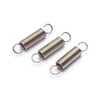 Chenweiwei Hwqpq-Springs Pins, With A Hook Extension Spring, 0.4 X 3mm 0.4mm Stainless Steel Tension Spring, Length 10mm To 60mm,10PCS, High strength (Length : 40mm)
