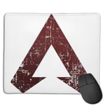 Apex Legends Distressed Logo Customized Designs Non-Slip Rubber Base Gaming Mouse Pads for Mac,22cm×18cm， Pc, Computers. Ideal for Working Or Game