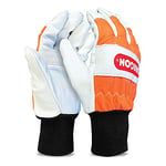 Oregon Chainsaw Left-Hand Protection Leather Gloves – Extra Large (size 11) (91305XL)