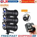900w Godox 3*SK300II 300w Photography Studio Strobe Flash Light +X1T Trigger Kit