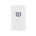 Wilson Wristband Wide 2-pack Vit Svettband & pannband > Wilson