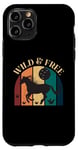 iPhone 11 Pro Wild & Free - Cool Cowgirl Vintage Retro For Women Case