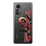 ERT GROUP Coque de téléphone Portable pour Xiaomi MI 12 Lite Original et sous Licence Officielle Marvel Motif Deadpool 002 Parfaitement adapté à la Forme du téléphone Portable, partiel imprimé