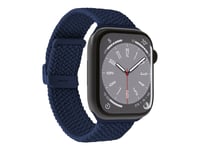 Puro Loop - Slinga För Smart Klocka - 144 - 220 Mm - Night Blue - För Apple Watch Hermès Series 7, Hermès Series 9, Nike Series 7, Series 10, Series 8, Series 9