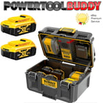 DeWalt DWST83470-GB  Toughsystem 2.0 Charger Box 18/54v + 2 x 5.0Ah Batteries