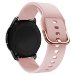 New Watch Straps 22mm for Huawei Watch GT2e/GT/GT2 46MM Color Buckle Silicone Watchband(Black) Smart Wear (Color : Pink)