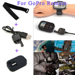 CNYO® Pour Gopro Dragonne pour Télécommande + WiFi À Distance Étui En Silicone + Contrôleur De Charge Câbles Pour Gopro Hero 4/3 +/3/Session Accessoires