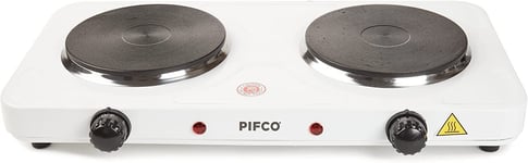 Pifco 2000w Hot Plate Electric Table Top Cooker Twin Portable Kitchen Hob