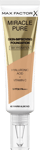 Max Factor Miracle Pure Foundation 45 Warm Almond